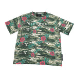 John Richmond T-Shirt tinta unita con Fantasia Verde per Bambina RGA26147TS VERDE JOHN RICHMOND 