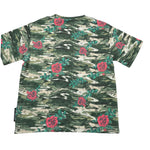 John Richmond T-Shirt tinta unita con Fantasia Verde per Bambina RGA26147TS VERDE JOHN RICHMOND 