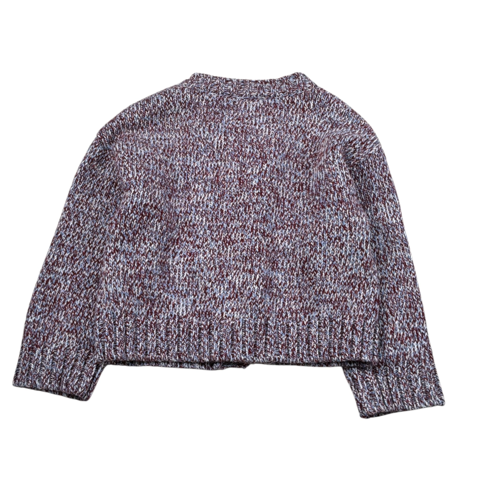 John Richmond Cardigan tinta unita In Maglia Viola per Bambina RGA26151CD VIOLA JOHN RICHMOND 