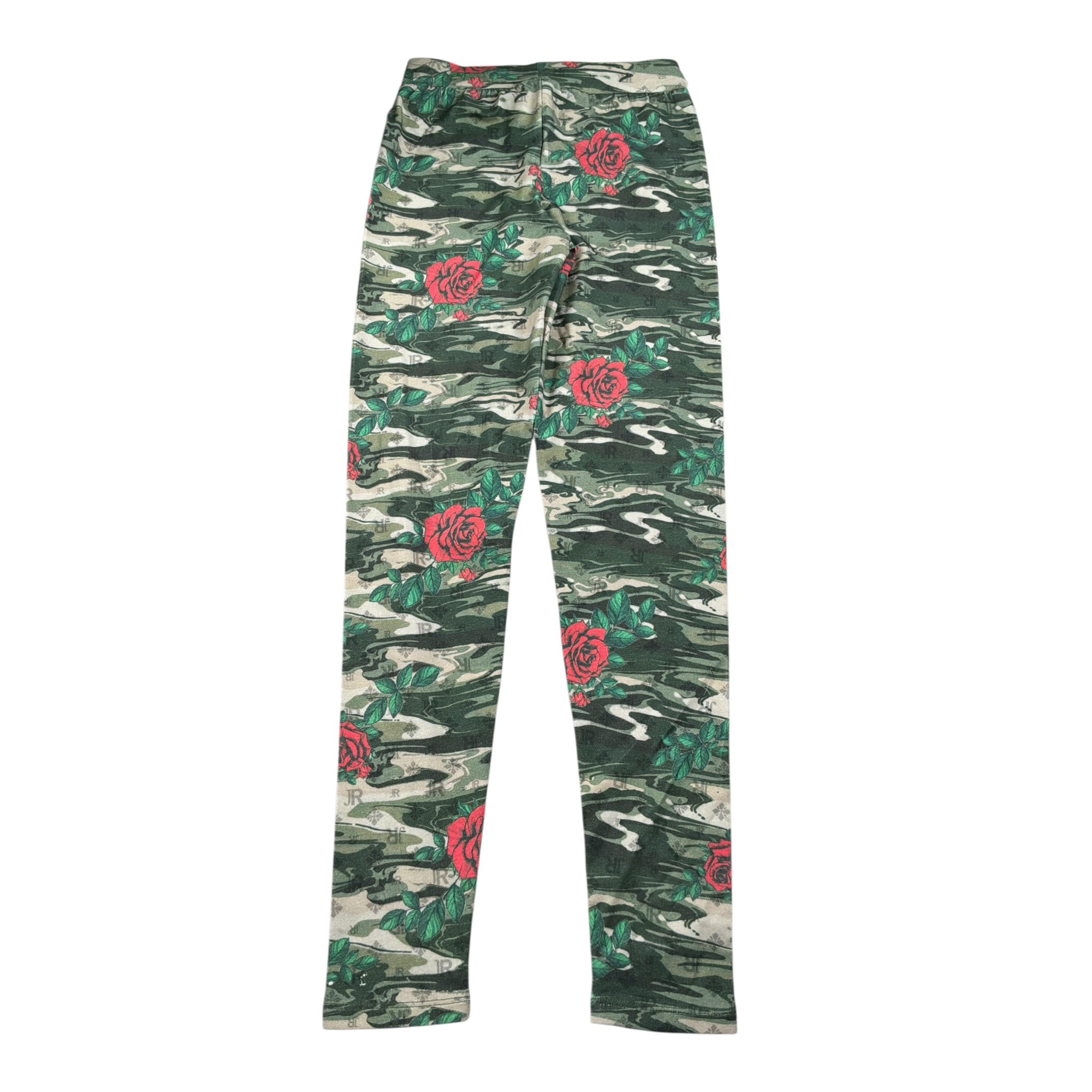 John Richmond Leggins tinta unita con Fantasia Verde per Bambina RGA26167LE VERDE JOHN RICHMOND 