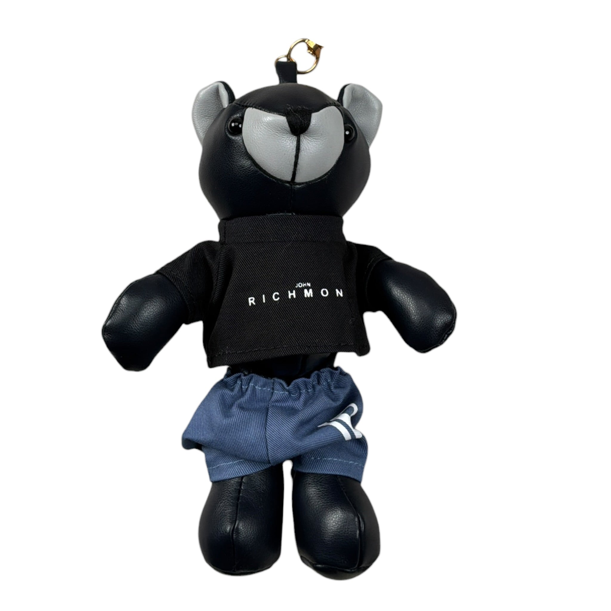 John Richmond Portachiave A Forma Di Orso Nero per Bambino RGA26173PCM NERO JOHN RICHMOND 