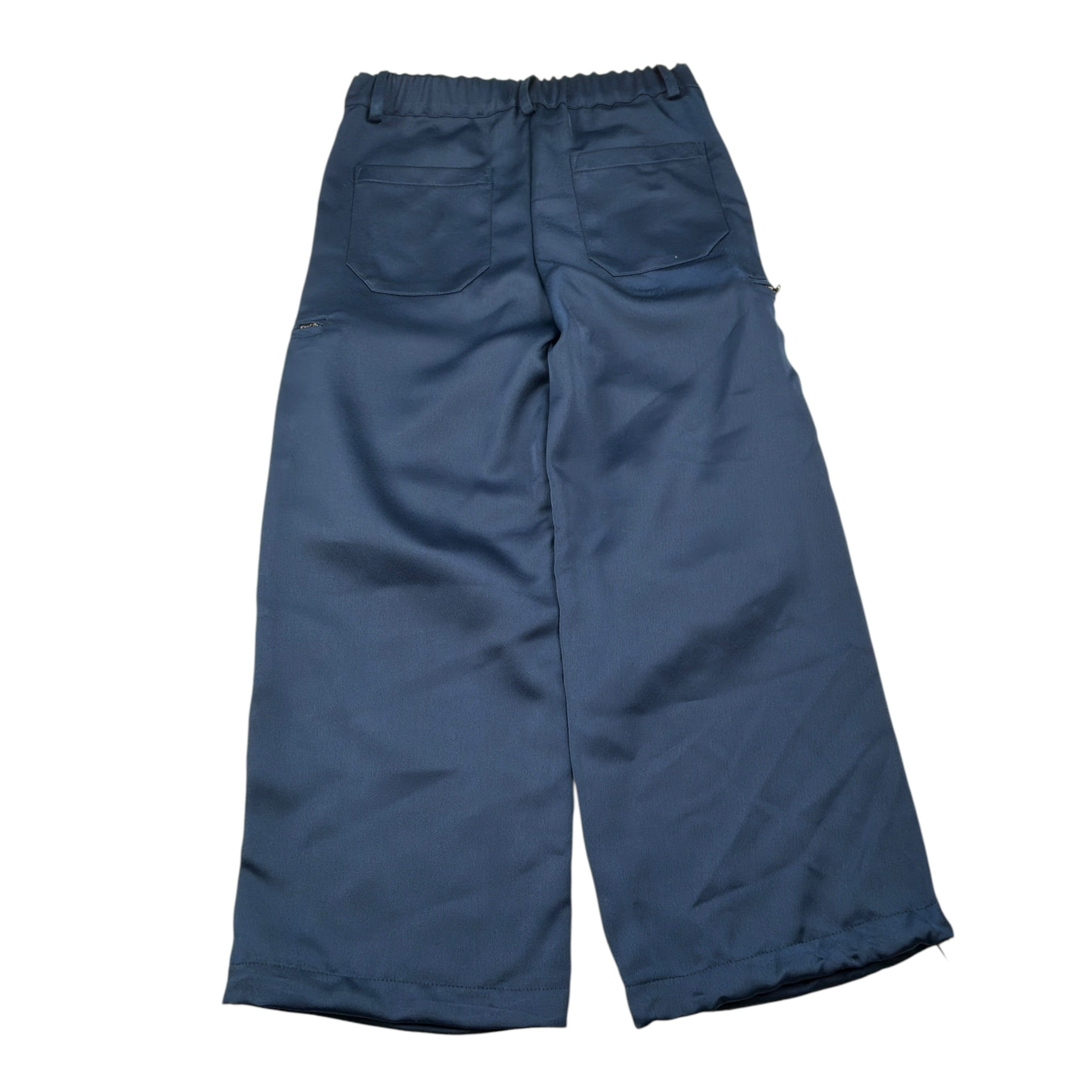 John Richmond Pantalone tinta unita con Elastico In Vita Blu per Bambina RGA26178PA BLU JOHN RICHMOND 