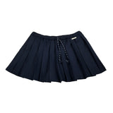 John Richmond Gonna tinta unita con Elastico In Vita Blu per Bambina RGA26182GO BLU JOHN RICHMOND 