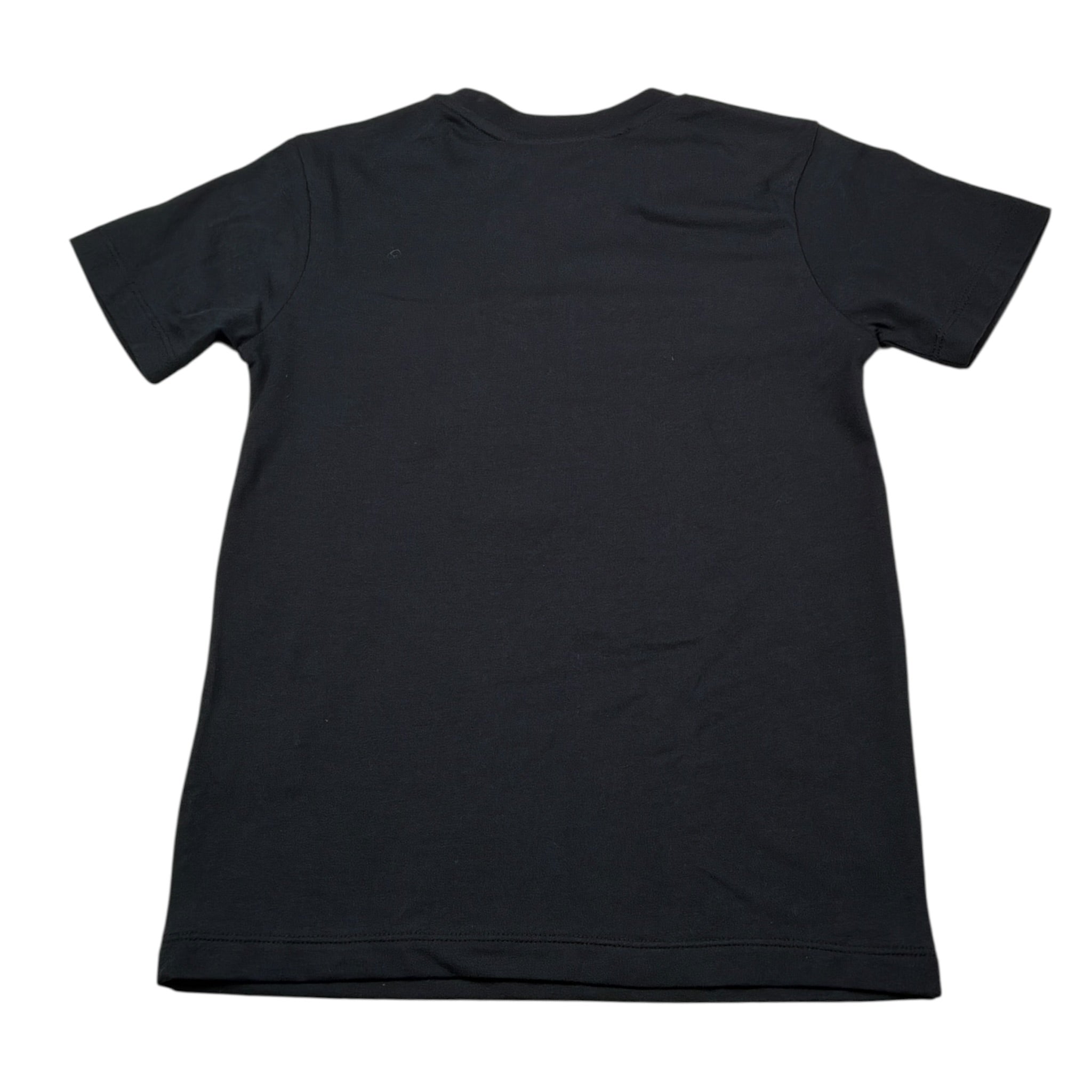 John Richmond T-Shirt Girocollo tinta unita con Stampa Nero per Bambina RGA26186TS NERO JOHN RICHMOND 