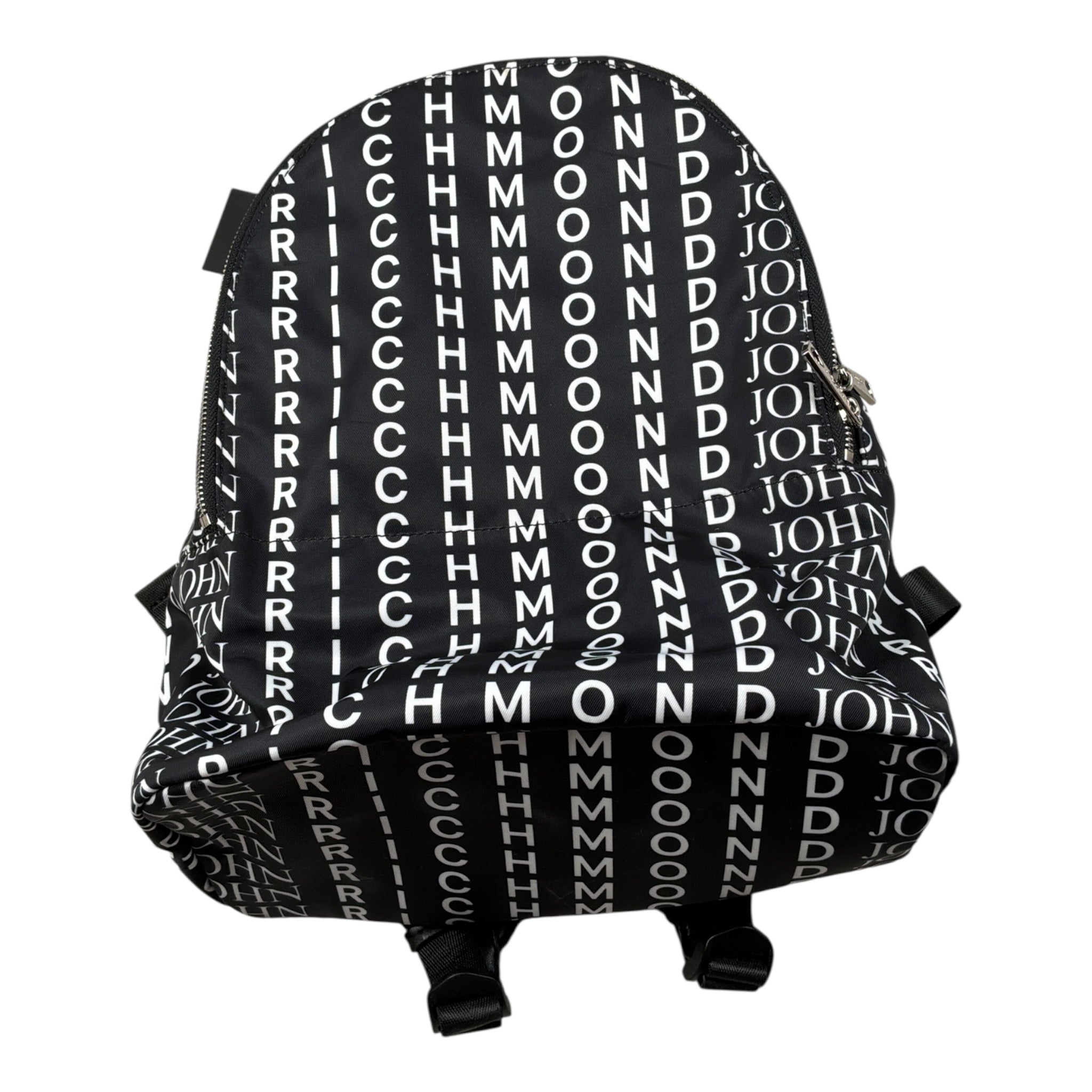 John Richmond Zaino tinta unita con Stampe Nero per Bambino RGP22075ZA NERO JOHN RICHMOND 