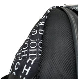 John Richmond Zaino tinta unita con Stampe Nero per Bambino RGP22075ZA NERO JOHN RICHMOND 