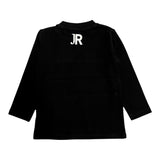 John Richmond Shirt tinta unita con Stampa Nero per Neonato RIA24066TS NERO JOHN RICHMOND 