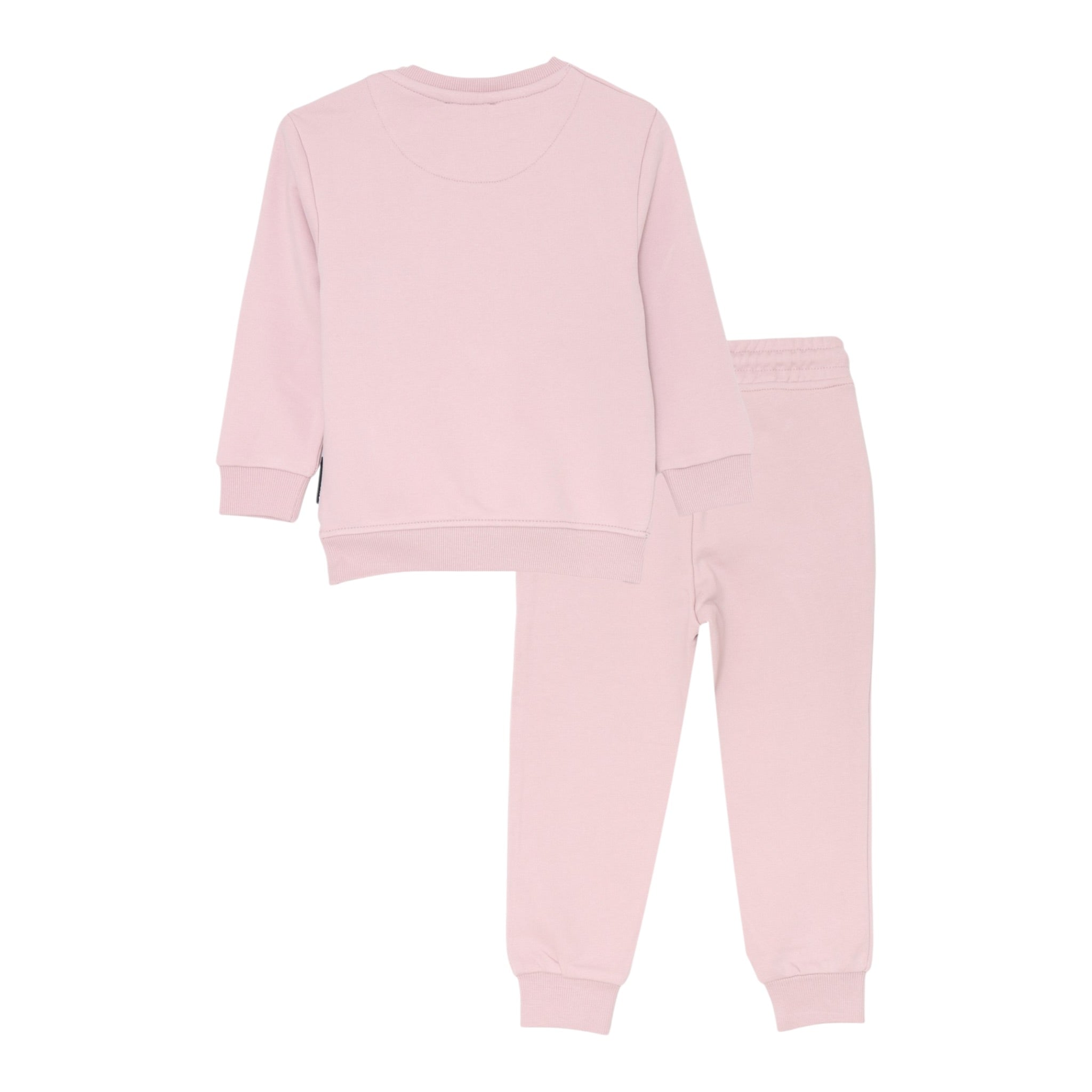 John Richmond Completo 2 Pezzi Felpa-Pantalone tinta unita Rosa per Neonata RIA25003CFFXX ROSA JOHN RICHMOND 
