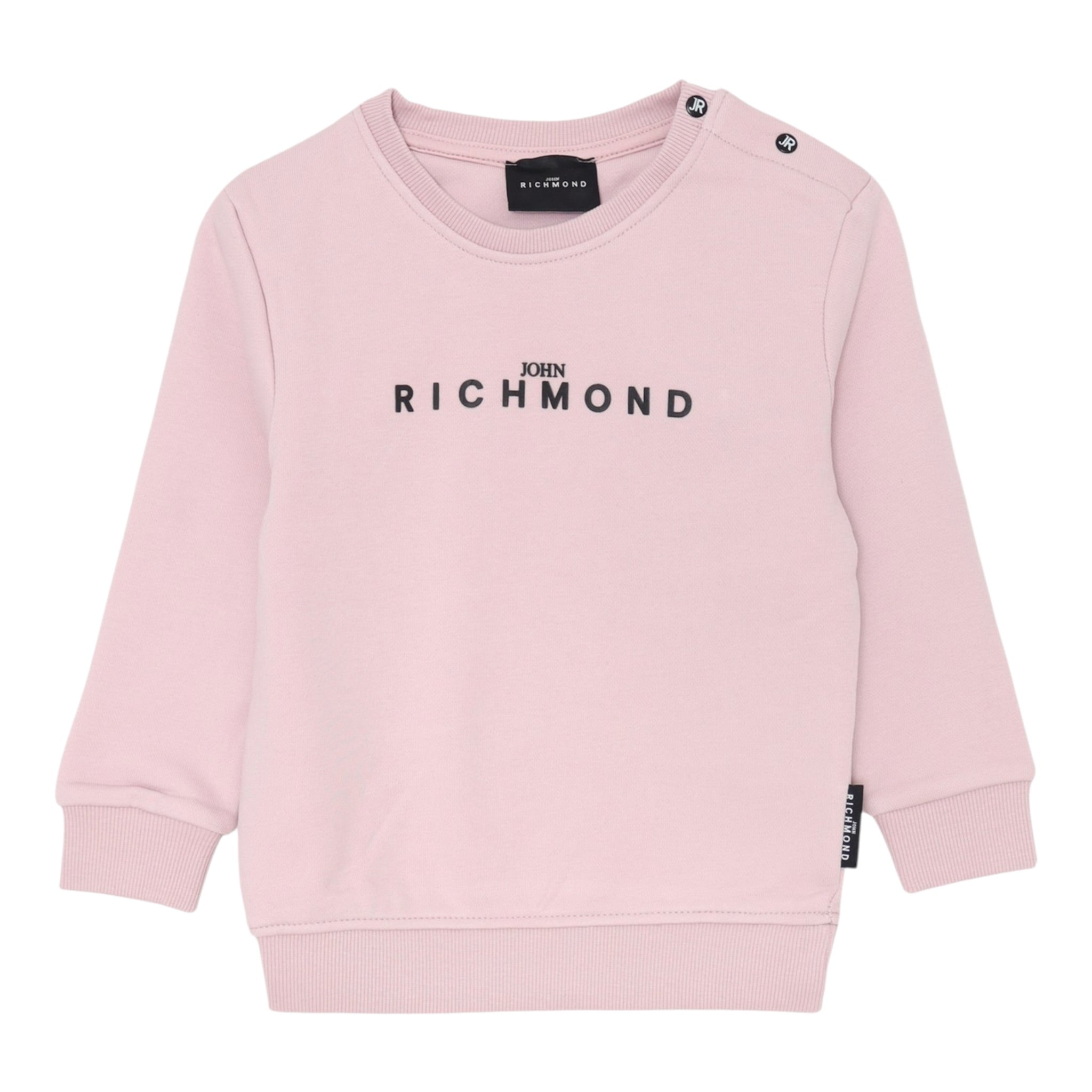 John Richmond Completo 2 Pezzi Felpa-Pantalone tinta unita Rosa per Neonata RIA25003CFX ROSA JOHN RICHMOND 