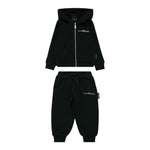 John Richmond Completo 2Pz Felpa-Pantalone tinta unita Nero per Neonato RIA25007CF NERO JOHN RICHMOND 