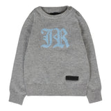 John Richmond Maglia Girocollo tinta unita con Logo Grigio per Neonato RIA25009MA GRIGIO JOHN RICHMOND 