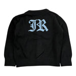 John Richmond Cardigan tinta unita con Logo Nero per Neonato RIA25010CD NERO JOHN RICHMOND 