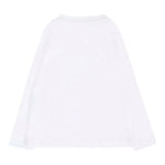 John Richmond Shirt Girocollo tinta unita con Stampa Bianco per Bambino RIA25035TSXJ BIANCO JOHN RICHMOND 