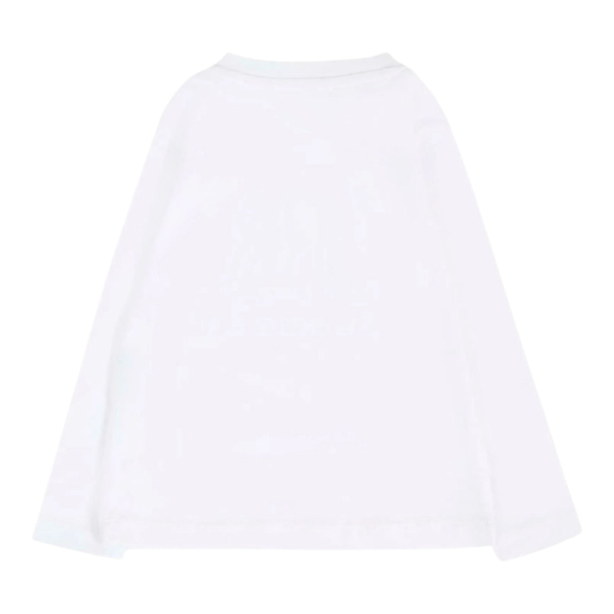 John Richmond Shirt Girocollo tinta unita con Stampa Bianco per Bambino RIA25035TSXJ BIANCO JOHN RICHMOND 