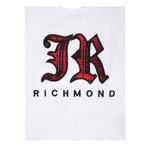John Richmond Shirt Girocollo tinta unita con Stampa Bianco per Neonato RIA25035TSXX BIANCO JOHN RICHMOND 