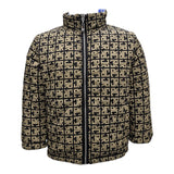 John Richmond Giubbino Reversibile Logato con Zip Beige per Neonato RIA25046PI BEIGE JOHN RICHMOND 