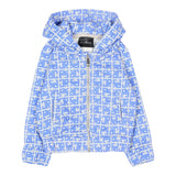 John Richmond Felpa con Zip E Cappuccio Bicolore Azzurro per Neonato RIA25047FEX AZZURRO JOHN RICHMOND 
