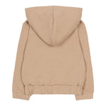 John Richmond Felpa tinta unita con Zip E Cappuccio Cammello per Neonato RIA25052FE CAMMELLO JOHN RICHMOND 