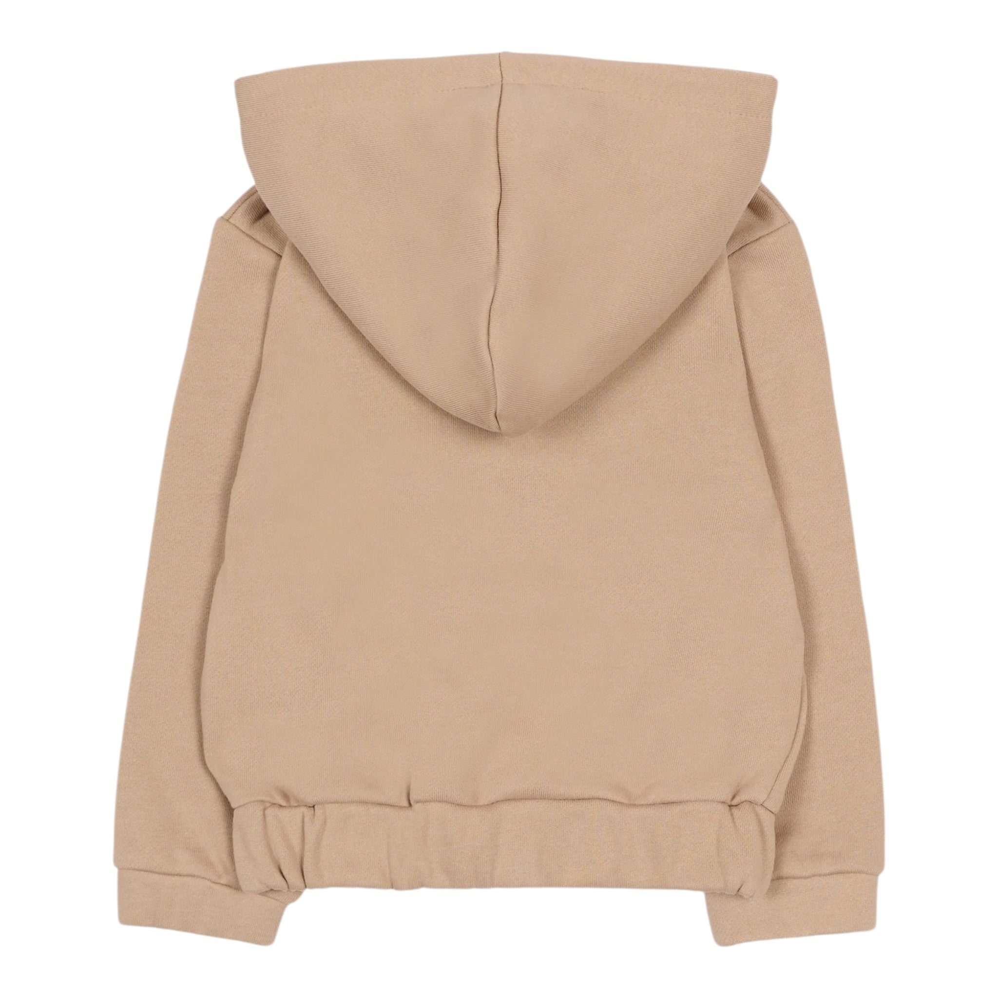 John Richmond Felpa tinta unita con Zip E Cappuccio Cammello per Neonato RIA25052FE CAMMELLO JOHN RICHMOND 