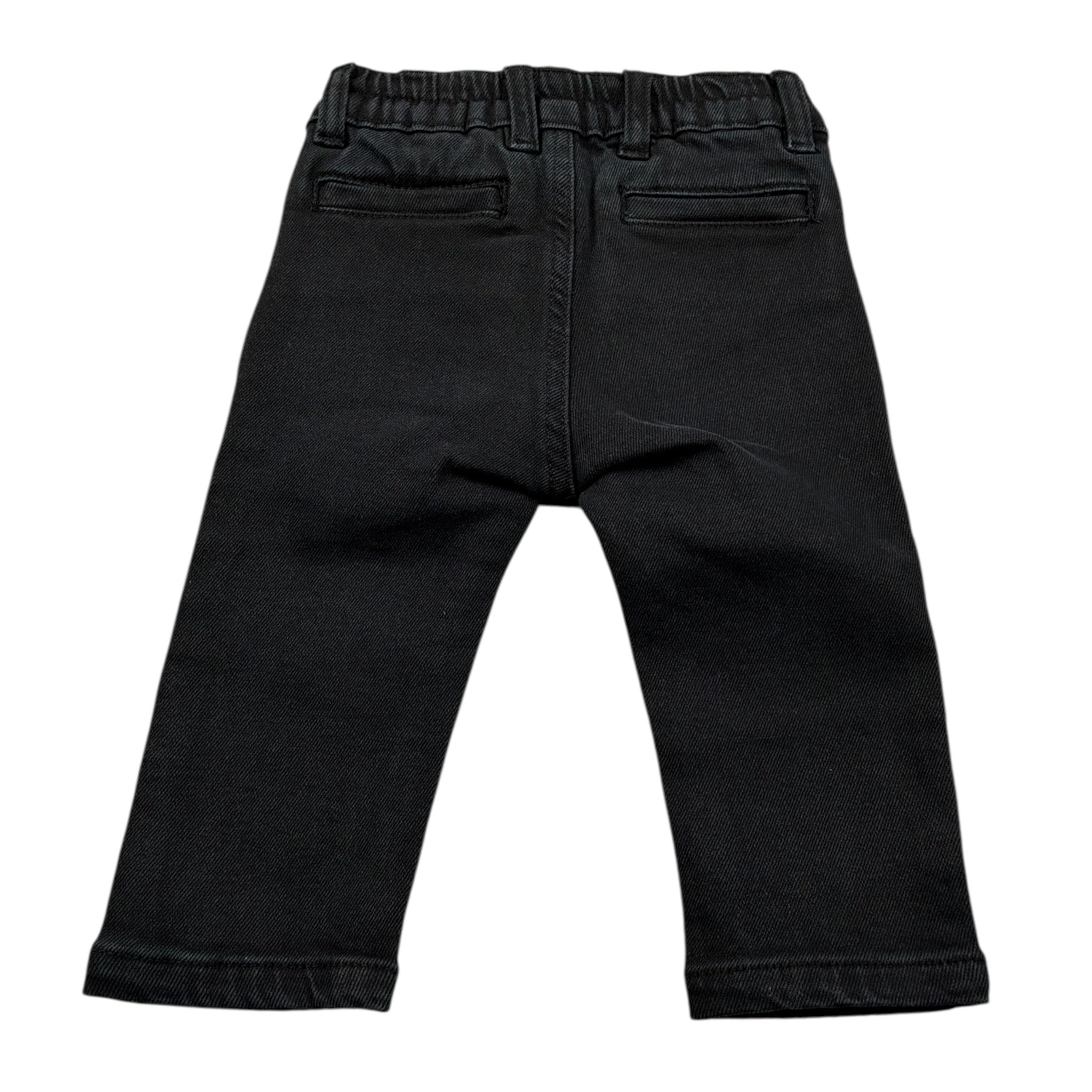 John Richmond Jeans tinta unita con Elastico In Vita Nero per Neonato RIA25061JE NERO JOHN RICHMOND 