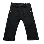 John Richmond Jeans tinta unita con Elastico In Vita Nero per Neonato RIA25061JE NERO JOHN RICHMOND 