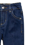 John Richmond Jeans tinta unita con Elastico In Vita Blu per Bambina RIA25081JE BLU JOHN RICHMOND 