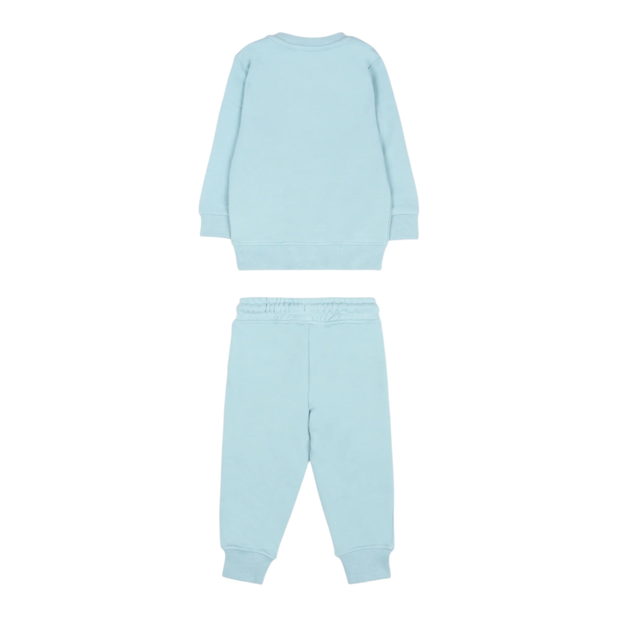 John Richmond Completo 2Pz Felpa-Pantalone Tuta Azzurro per Neonato RIA25087CF AZZURRO JOHN RICHMOND 