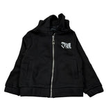 John Richmond Felpa con Zip E Cappuccio tinta unita Nero per Neonato RIA25100FE NERO JOHN RICHMOND 