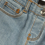 John Richmond Jeans tinta unita con Elastico In Vita Azzurro per Neonato RIA25125JE AZZURRO JOHN RICHMOND 