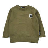 John Richmond Maglia Girocollo tinta unita con Stampa Verde per Neonato RIA26009MA VERDE JOHN RICHMOND 