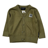 John Richmond Cardigan tinta unita con Logo Verde per Neonato RIA26010CD VERDE JOHN RICHMOND 