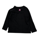 John Richmond Shirt tinta unita con Logo Nero per Neonata RIA26022TS NERO JOHN RICHMOND 