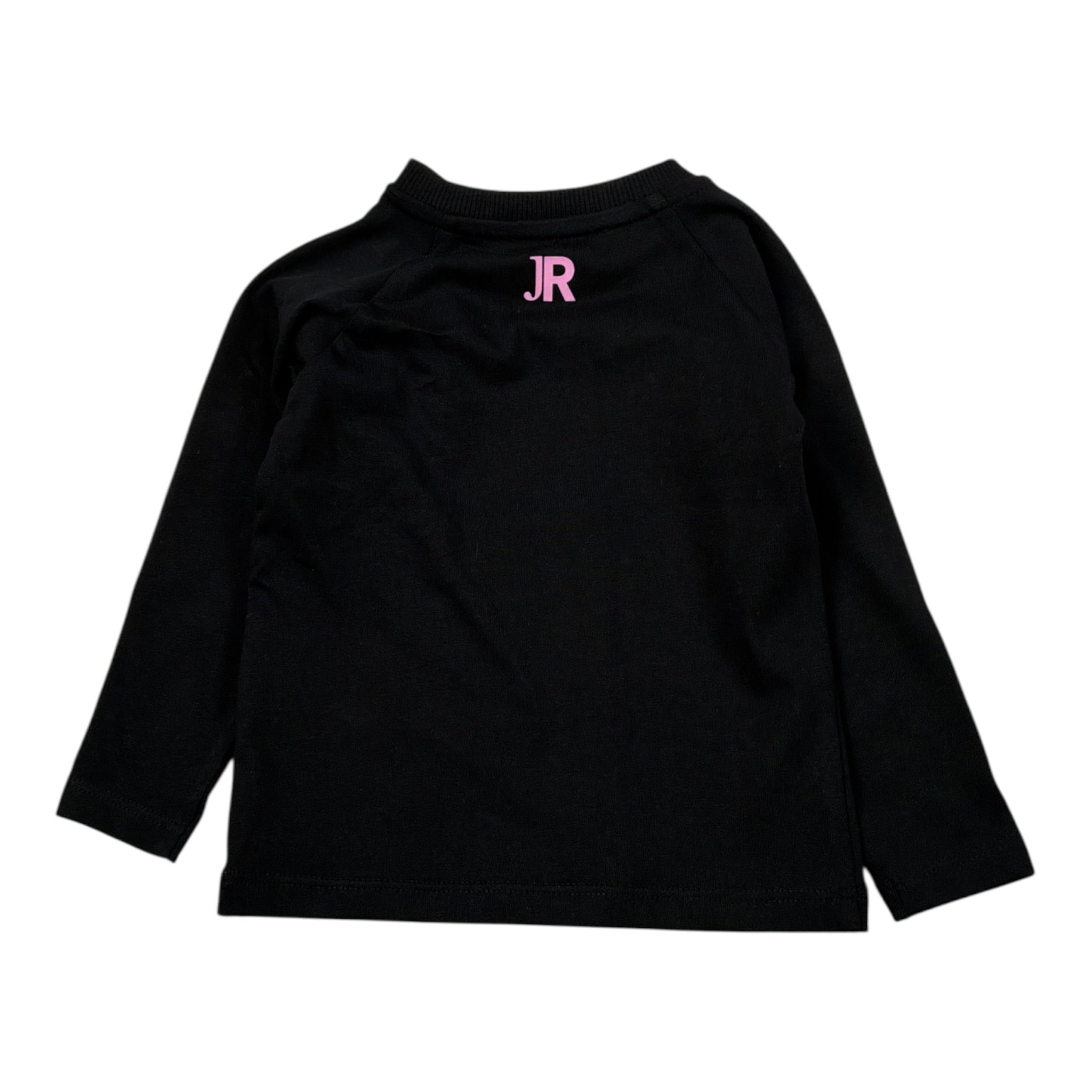 John Richmond Shirt tinta unita con Logo Nero per Neonata RIA26022TS NERO JOHN RICHMOND 
