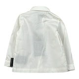 John Richmond Camicia tinta unita con Bottoni In Contrasto Bianco per Neonato RIA26032CA BIANCO JOHN RICHMOND 