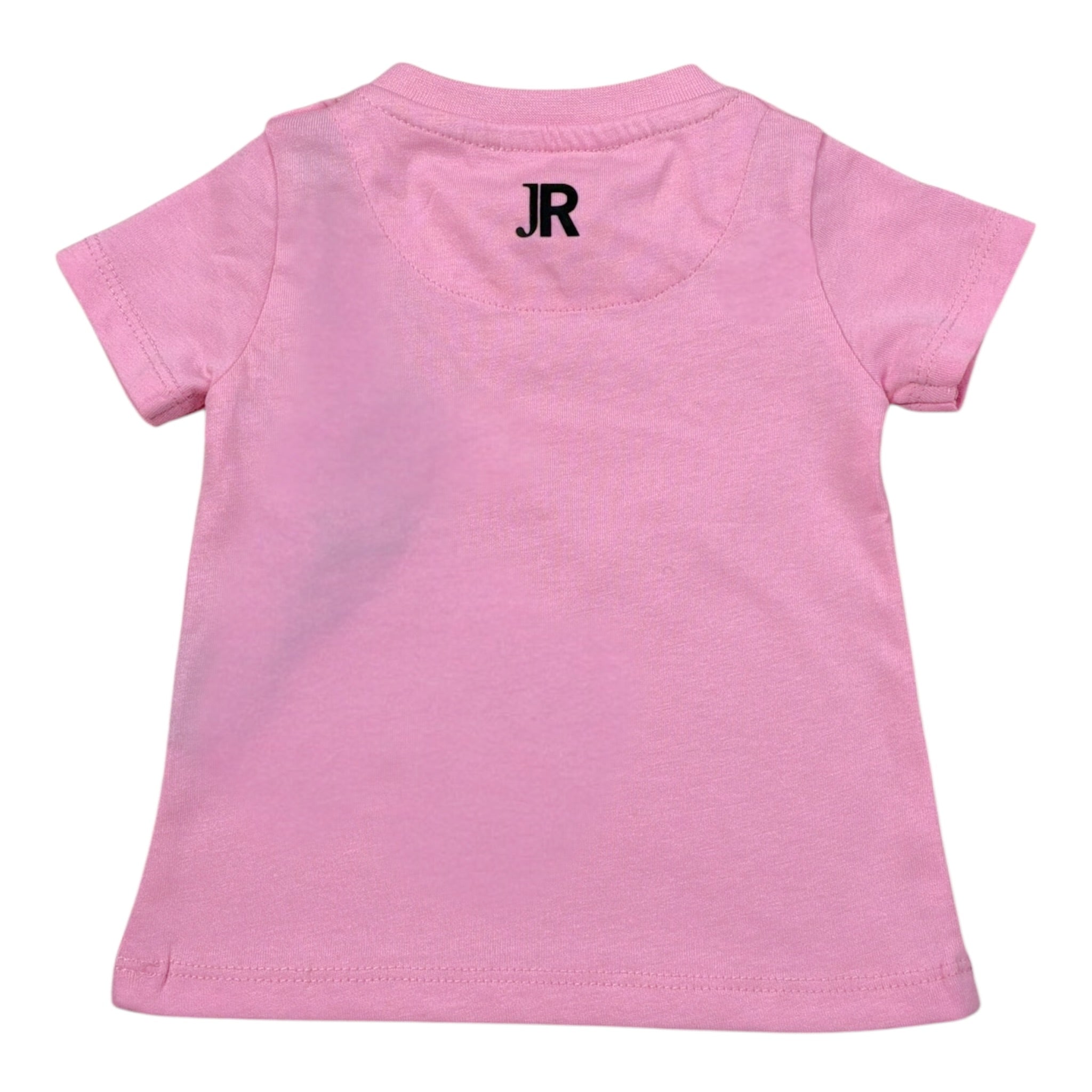 John Richmond T-Shirt tinta unita con Brillantini Rosa per Neonata RIA26033TS ROSA JOHN RICHMOND 