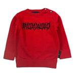 John Richmond Maglia tinta unita con Stampa Rosso per Neonato RIA26037MA ROSSO JOHN RICHMOND 
