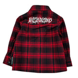 John Richmond Camicie Bicolore con Fantasia Rosso/Nero per Neonato RIA26046CA ROSSO/NERO JOHN RICHMOND 