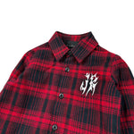 John Richmond Camicie Bicolore con Fantasia Rosso/Nero per Neonato RIA26046CA ROSSO/NERO JOHN RICHMOND 