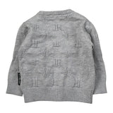 John Richmond Cardigan tinta unita con Logo Grigio per Neonato RIA26055CD GRIGIO JOHN RICHMOND 