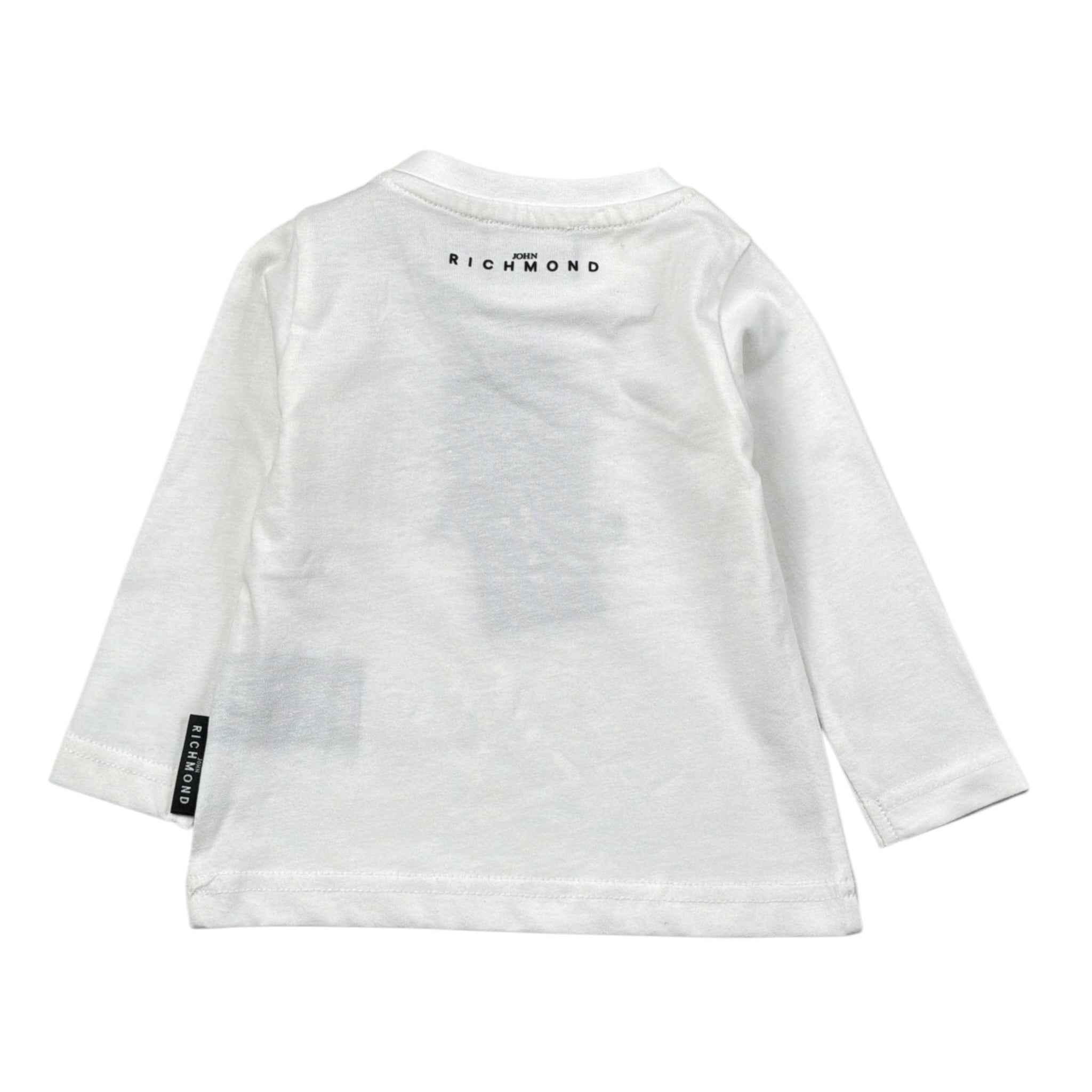 John Richmond Completo 2Pz Shirt-Pantalone Bicolore Bianco/Verde per Neonato RIA26071CJ BIANCO/VERDE JOHN RICHMOND 
