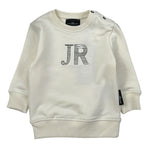 John Richmond Felpa tinta unita con Logo Panna per Neonato RIA26073FE PANNA JOHN RICHMOND 