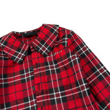 John Richmond Camicie Bicolore con Fantasia Rossa per Neonata RIA26083CA ROSSO JOHN RICHMOND 