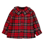 John Richmond Camicie Bicolore con Fantasia Rossa per Neonata RIA26083CA ROSSO JOHN RICHMOND 