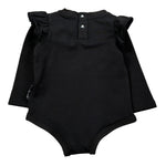 John Richmond Body Manica Lunga tinta unita Nero per Neonata RIA26094BD NERO JOHN RICHMOND 