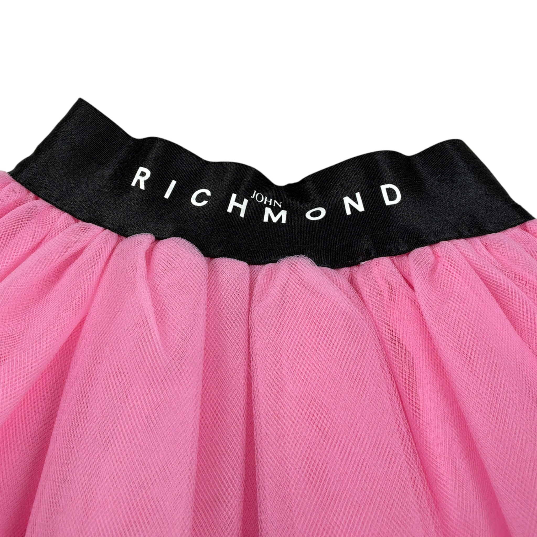 John Richmond Gonna tinta unita In Tulle Rosa per Neonata RIA26096GO ROSA JOHN RICHMOND 