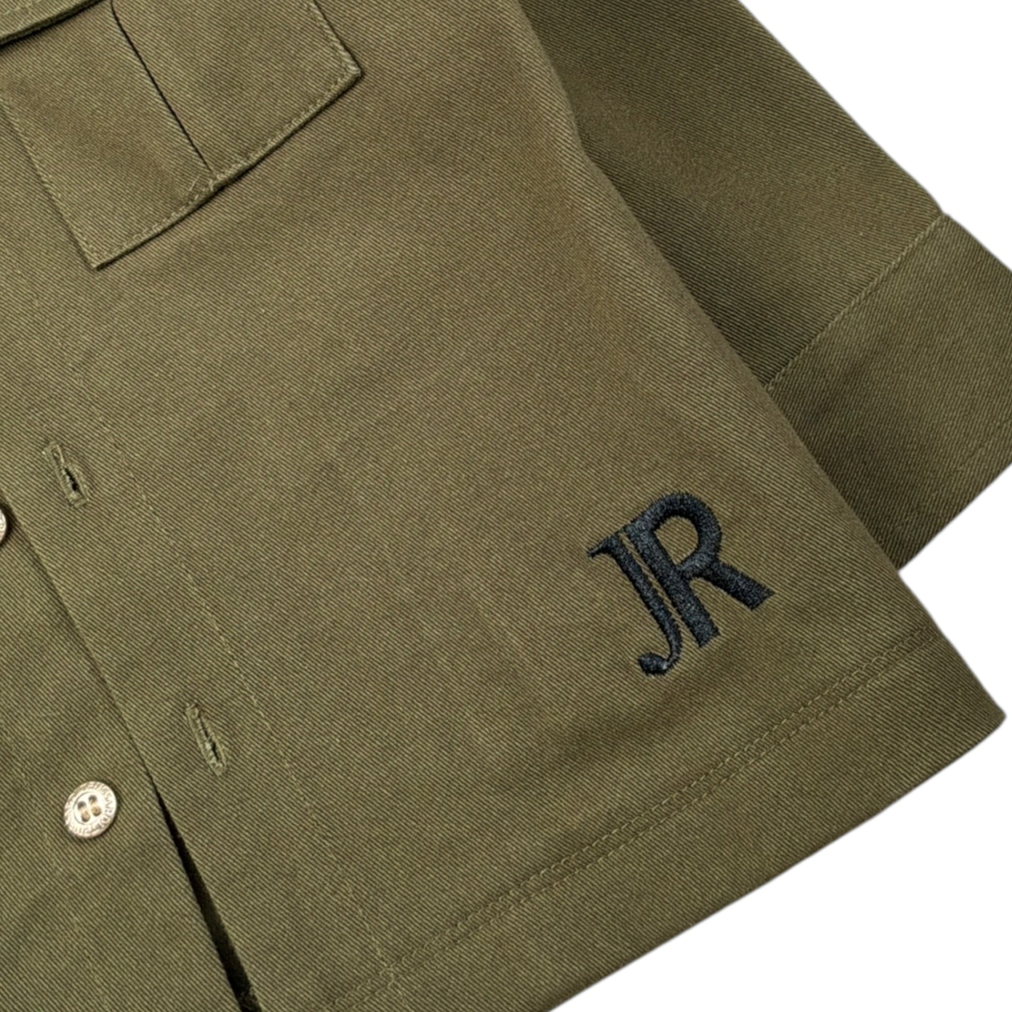 John Richmond Camicia tinta unita con Logo Verde per Neonato RIA26107CA VERDE JOHN RICHMOND 