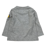 John Richmond Shirt Girocollo tinta unita con Stampa Grigio per Neonato RIA26112TS GRIGIO JOHN RICHMOND 