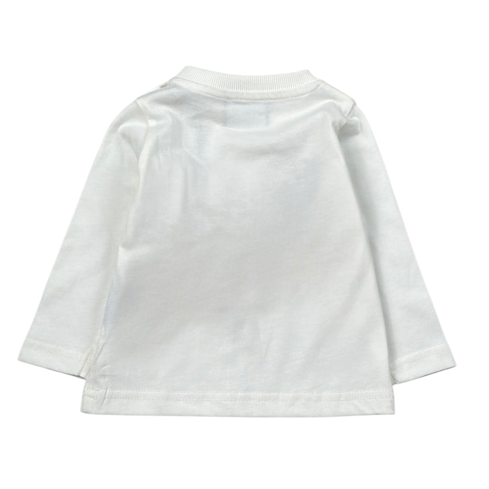 John Richmond Shirt tinta unita con Stampa Bianco per Neonato RIA26115TS BIANCO JOHN RICHMOND 