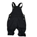 John Richmond Salopette tinta unita con Logo Nero per Neonato RIA26117SA NERO JOHN RICHMOND 