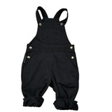 John Richmond Salopette tinta unita con Logo Nero per Neonato RIA26117SA NERO JOHN RICHMOND 